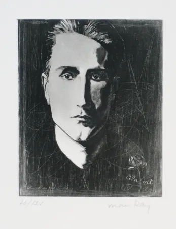 Etching And Aquatint Ray - Portrait de Marcel Duchamp