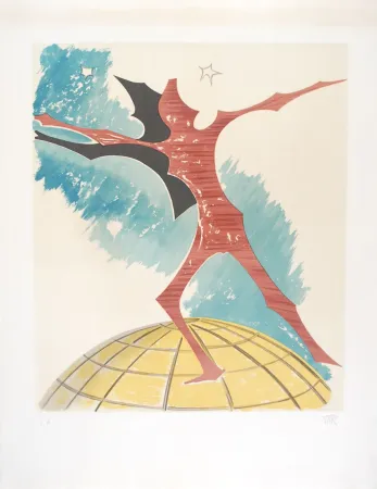 Lithograph Ray - Rebus