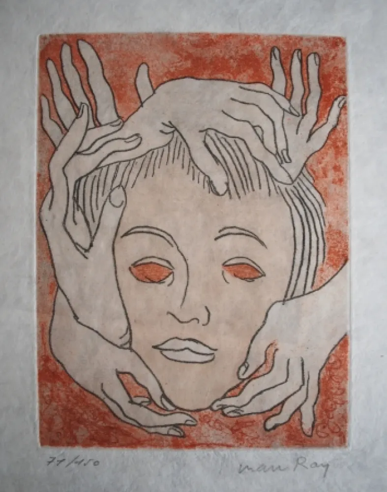 Etching And Aquatint Ray - Sans titre (pour Electro-magie)