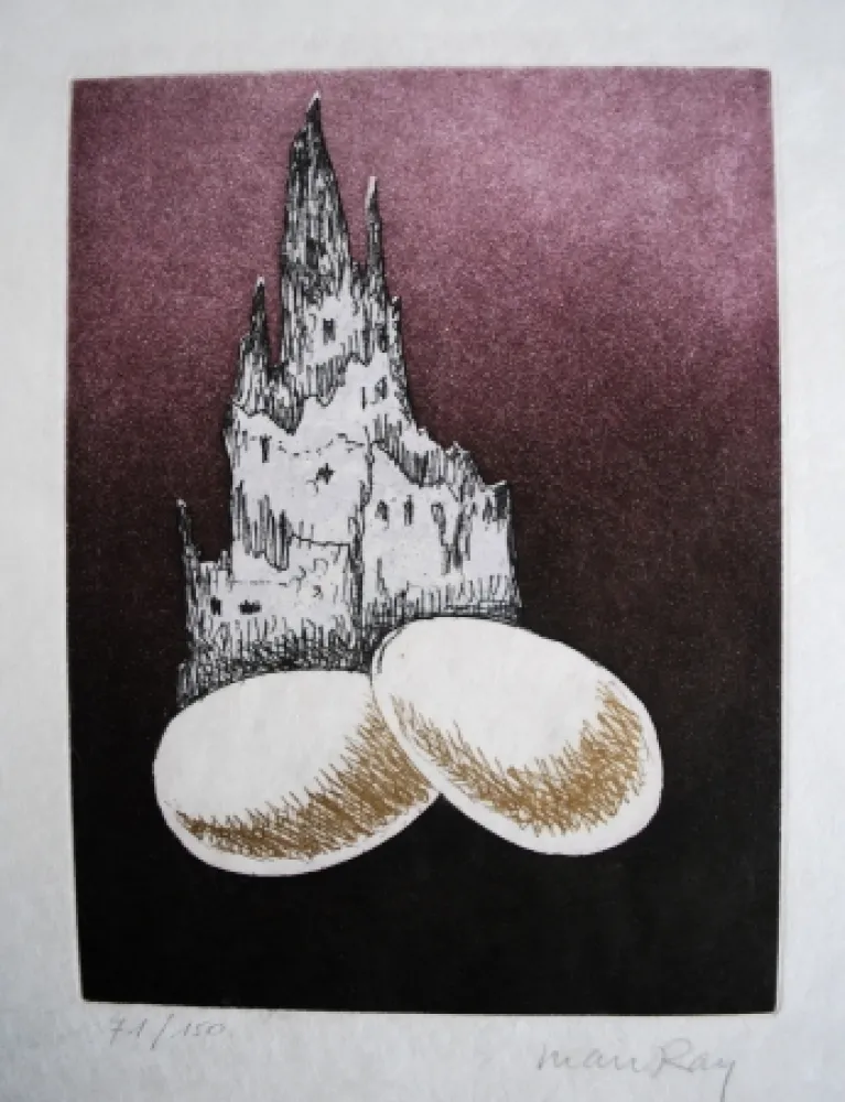 Etching And Aquatint Ray - Sans titre - pour Electro-magie