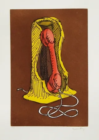 Etching And Aquatint Ray - Téléphone