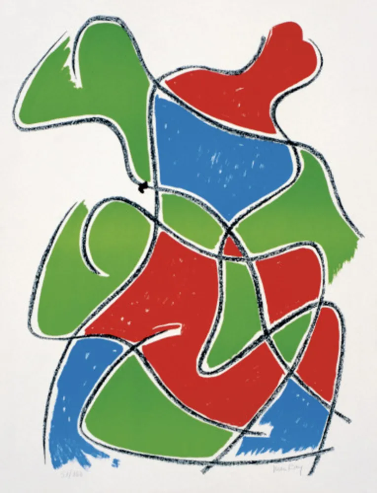 Lithograph Ray - Tre Figure