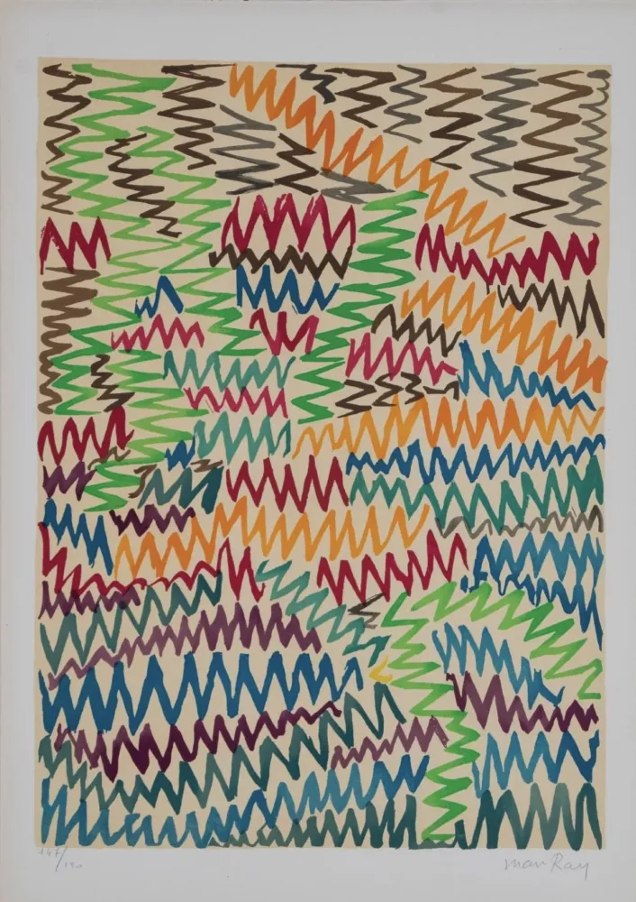 Lithograph Ray - Untitled (from On the Origin of Species by Irrational Selection)