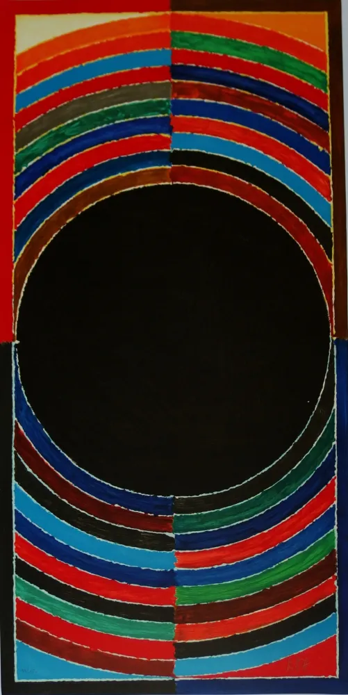 Lithograph Raza - Bindu