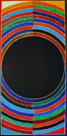 Lithograph Raza - Composition 5