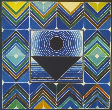 Lithograph Raza - Sans titre V