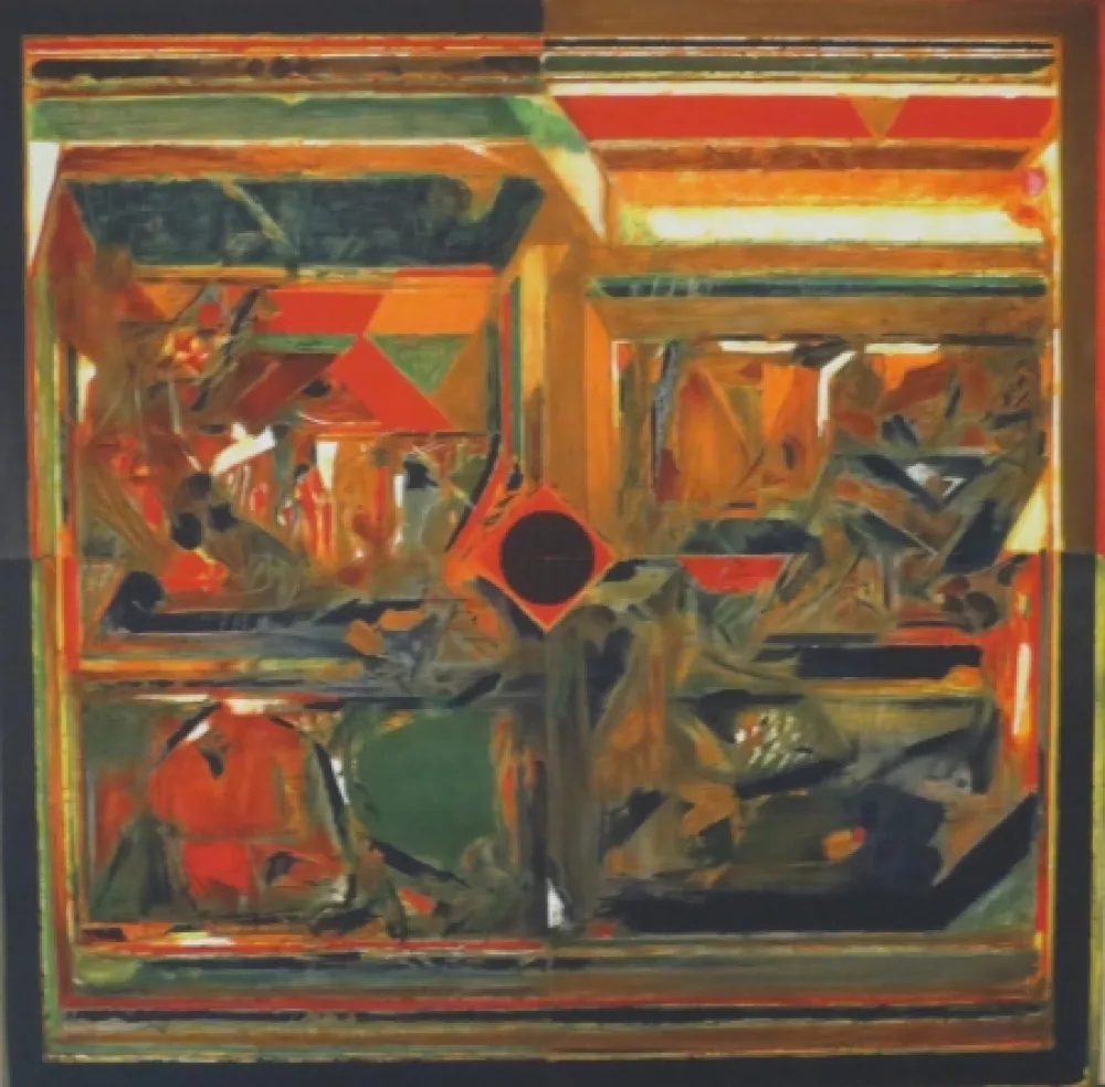 Lithograph Raza - Sans titre VI