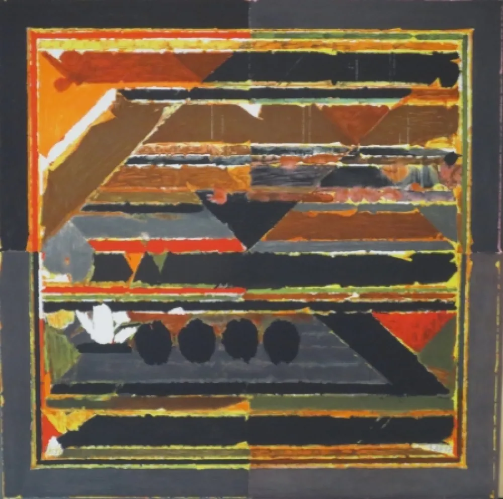 Lithograph Raza - Sans titre VII