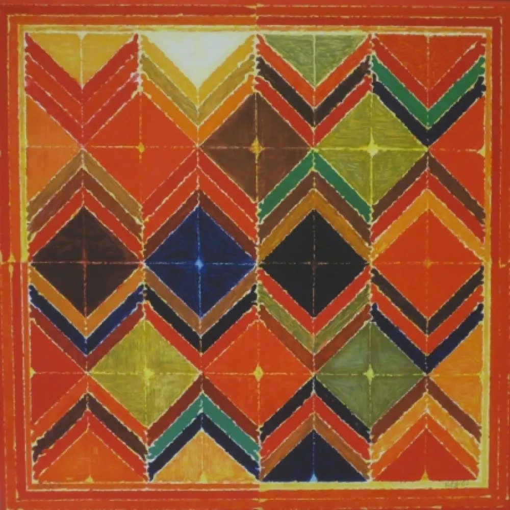 Lithograph Raza - Sans titre VIII