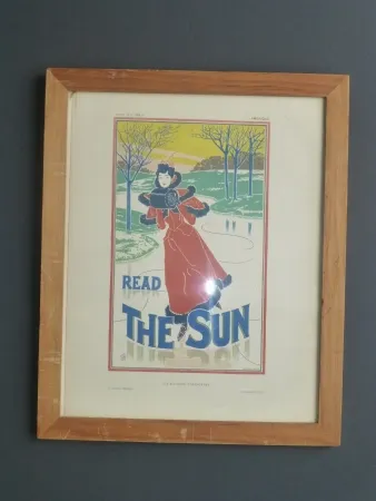 Lithograph Read - Read the sun