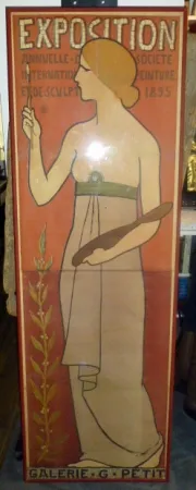 Poster Réalier-Dumas - Exposition annuelle de peinture et de scupture 