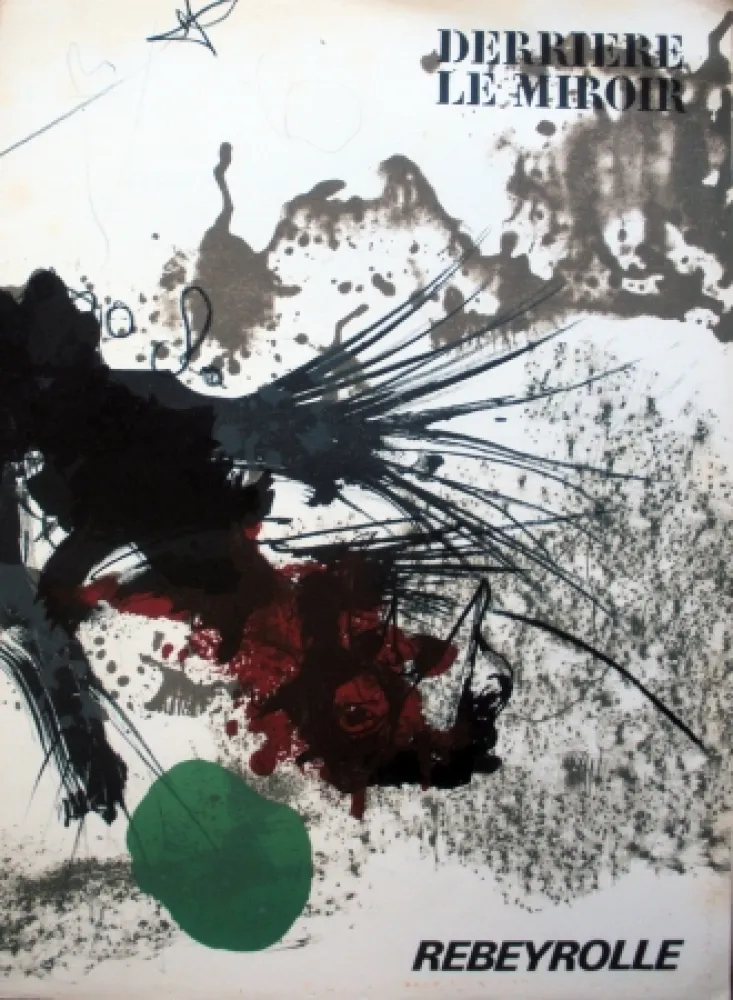 Illustrated Book Rebeyrolle - Derriere le Miroir n.177