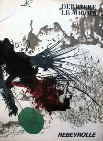 Illustrated Book Rebeyrolle - Derriere le Miroir n.177