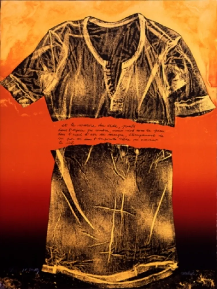 Lithograph Recalcati - Placard Bailly