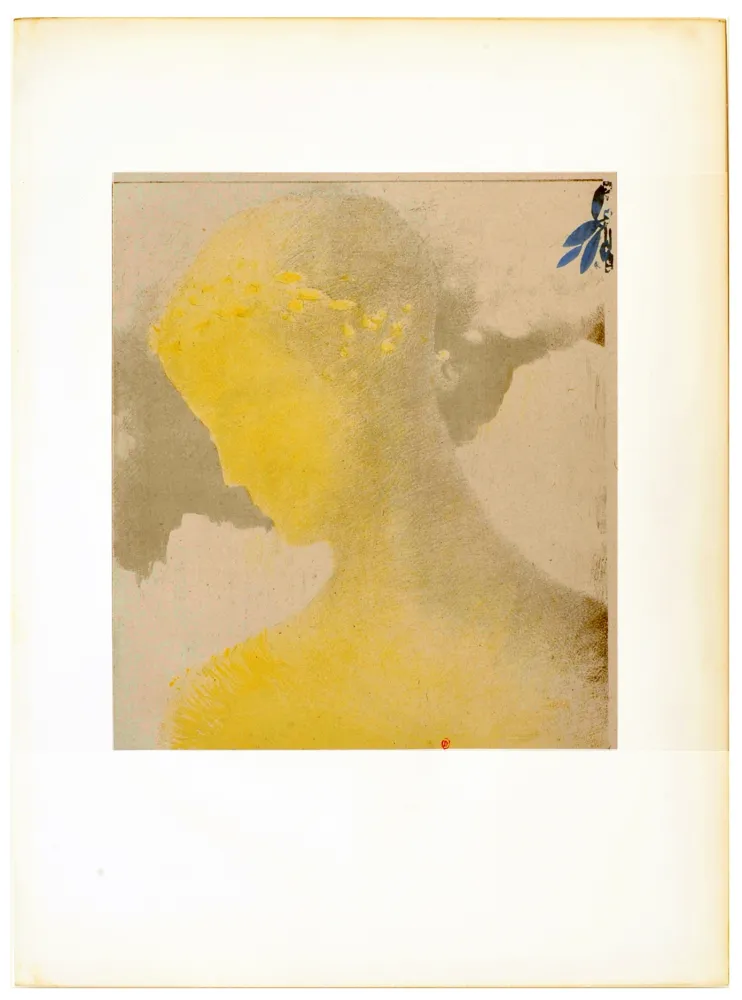 Lithograph Redon - Béatrice