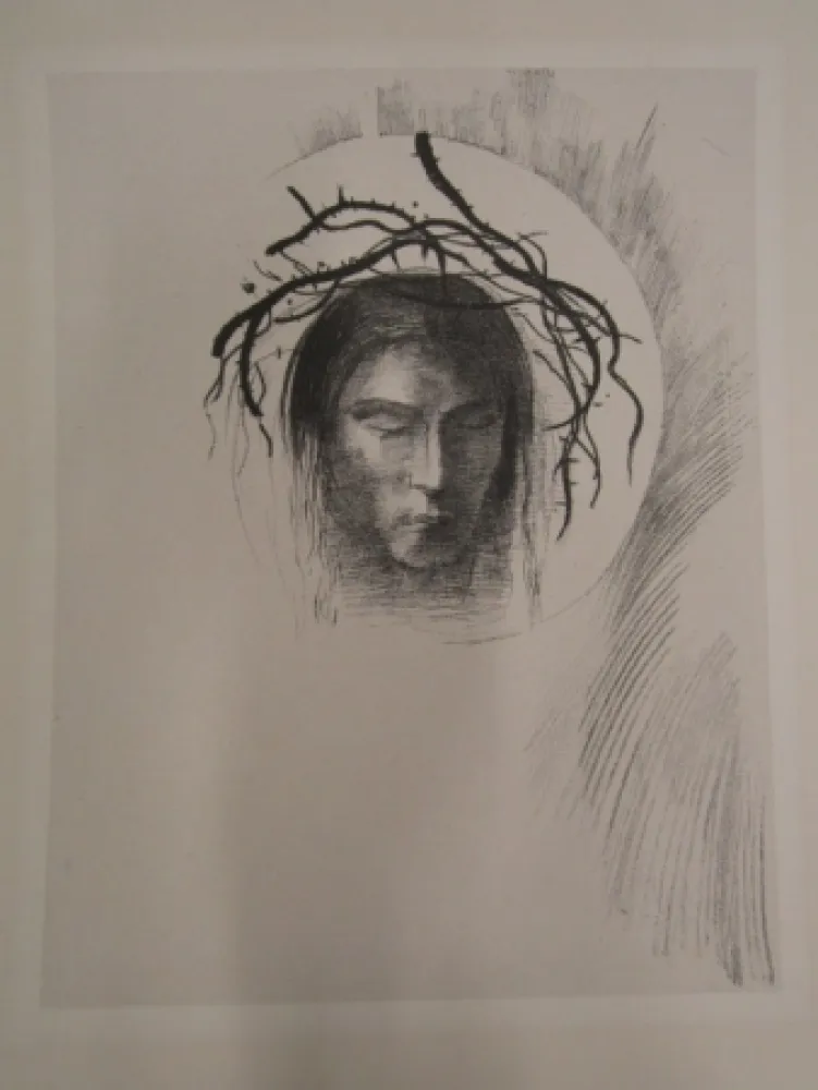 Lithograph Redon - Le jour enfin....