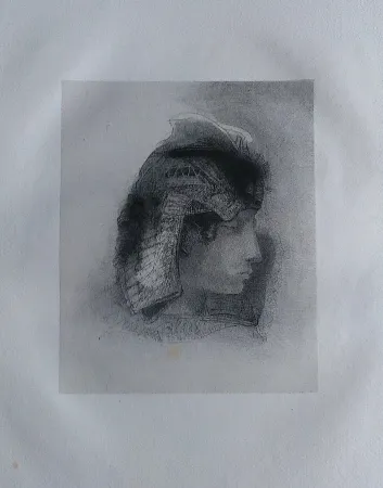 Lithograph Redon - Mes baisers...