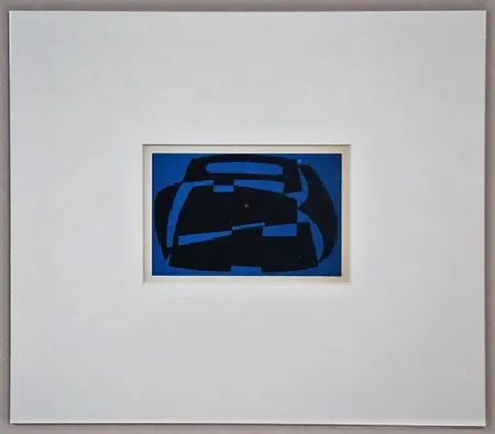 Woodcut Reggiani - Composizione non figurativo