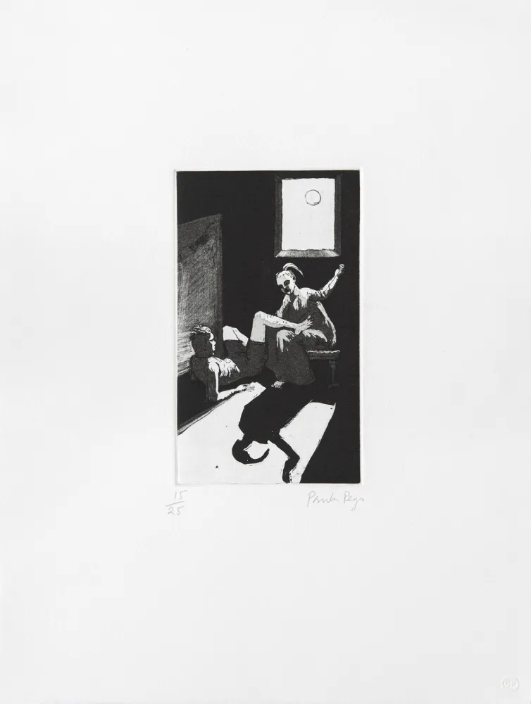 Etching Rego - Sewing on the Shadow I