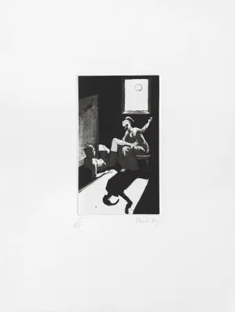 Etching Rego - Sewing on the Shadow I