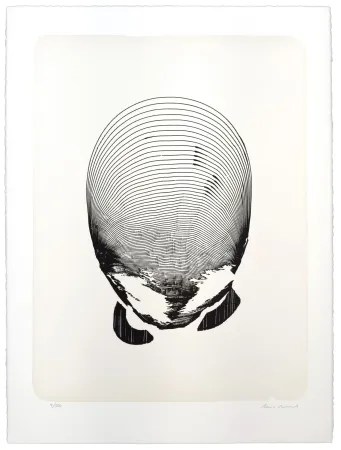 Lithograph Reichert - Sans 7