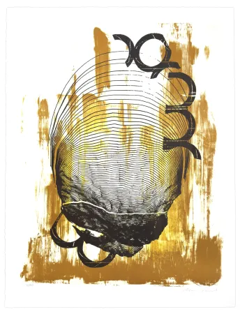 Lithograph Reichert - Sans Titre 3