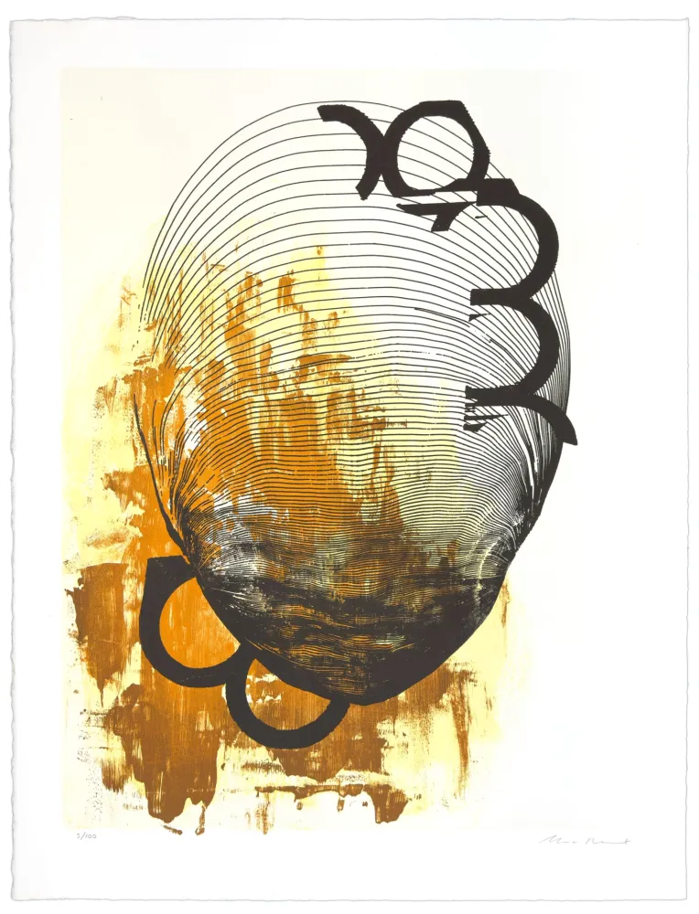 Lithograph Reichert - Sans Titre 5