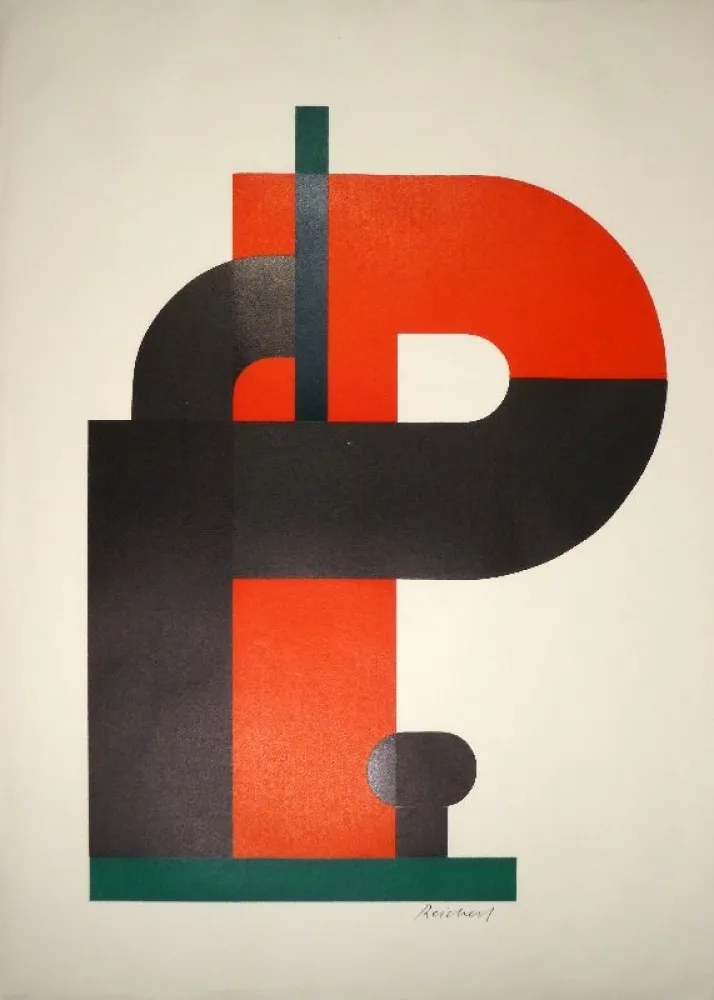 Woodcut Reichert - Untitled