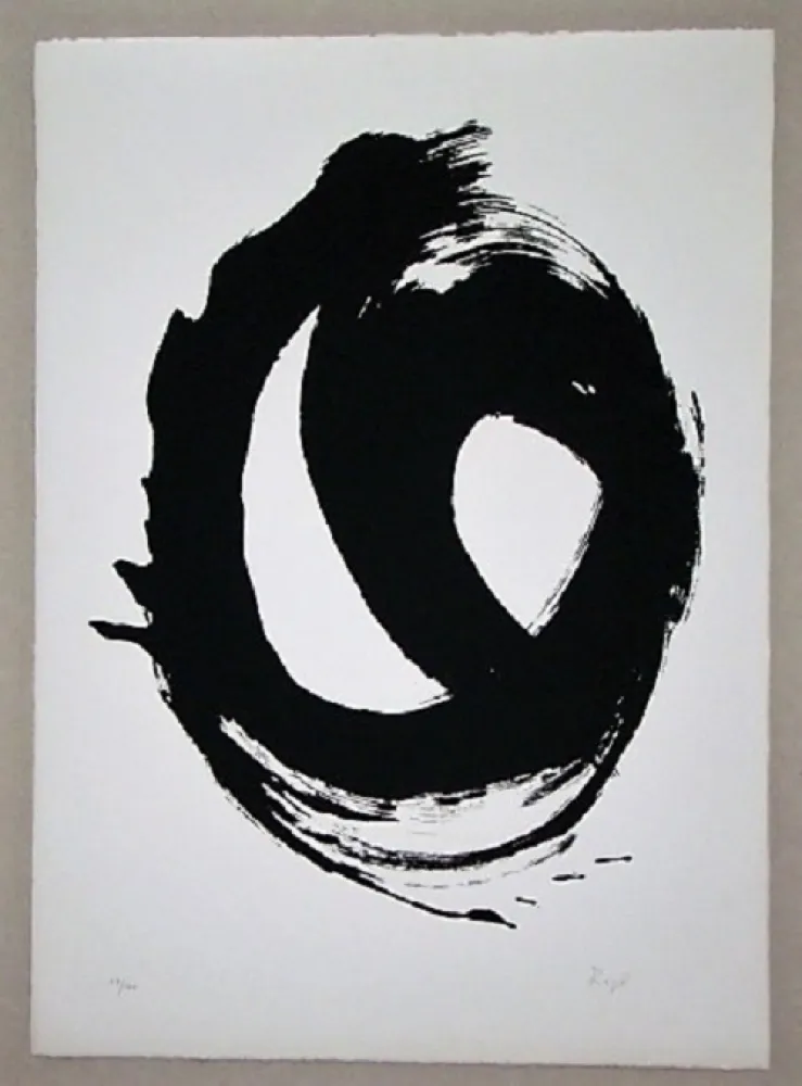 Lithograph Reigl - Informelle Komposition