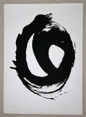 Lithograph Reigl - Informelle Komposition