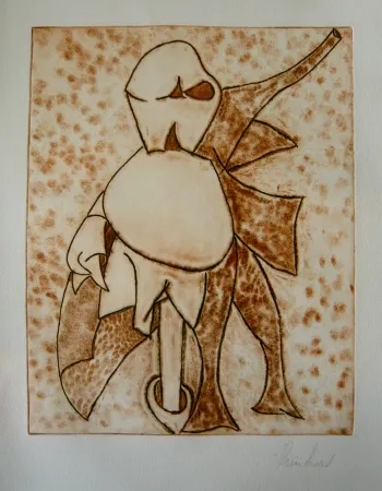 Etching And Aquatint Reinhoud - Composition