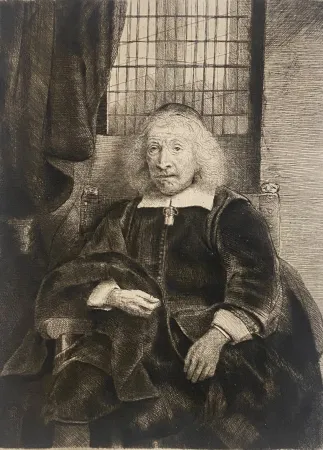 Rotogravure Rembrandt - Haaring le vieux