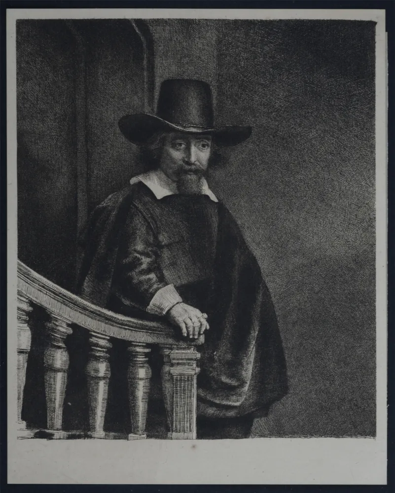 Rotogravure Rembrandt - La campagne du peseur d'or