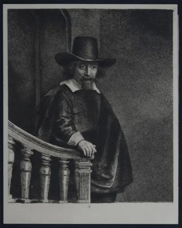 Rotogravure Rembrandt - La campagne du peseur d'or