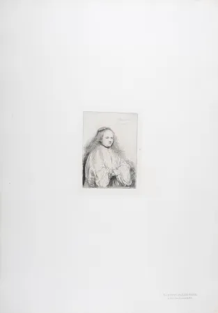 Rotogravure Rembrandt - La petite mariée juive