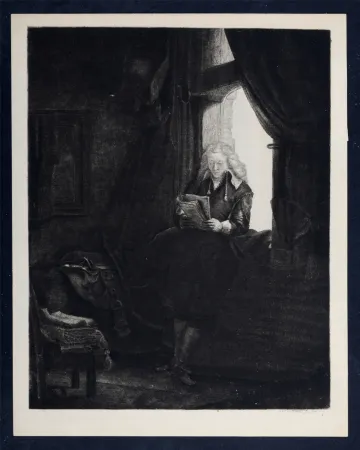 Rotogravure Rembrandt - Le Bourgmestre Six