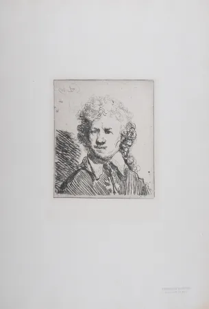 Rotogravure Rembrandt - Rembrandt en buste