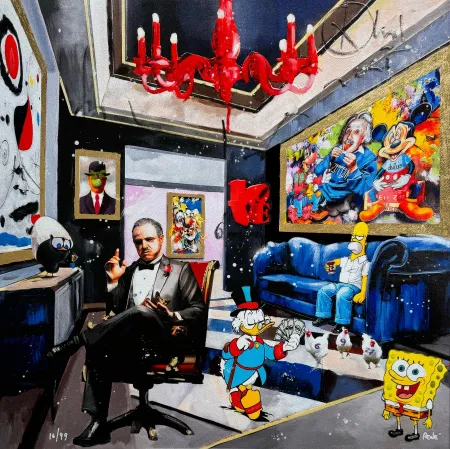 Screenprint Renè - In time