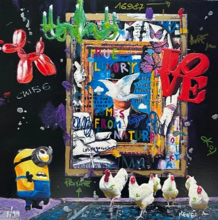 Screenprint Renè - Meet Magritte