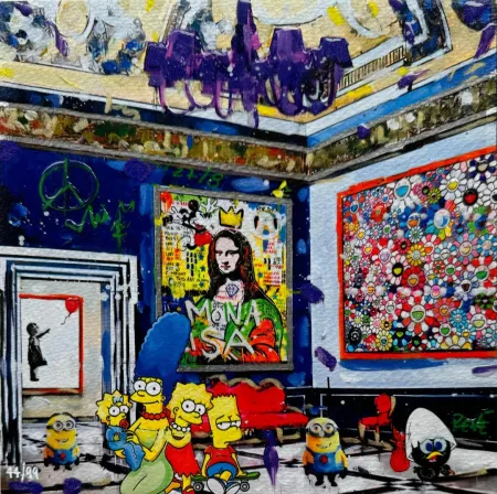 Screenprint Renè - Say cheese!