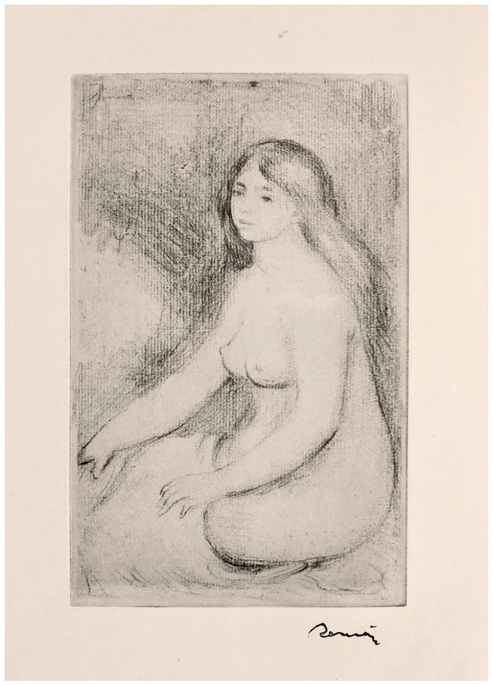 Engraving Renoir - 