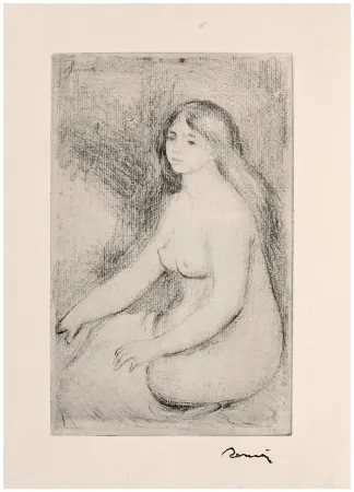 Engraving Renoir - 
