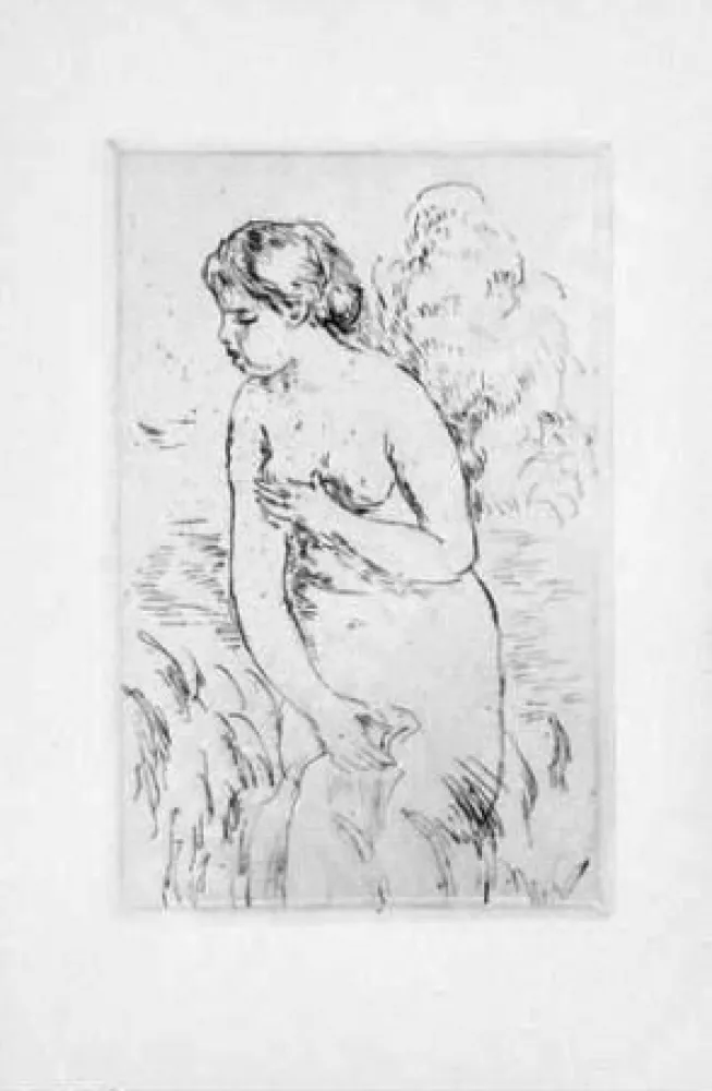 Aquatint Renoir - La Baigneuse, 1910