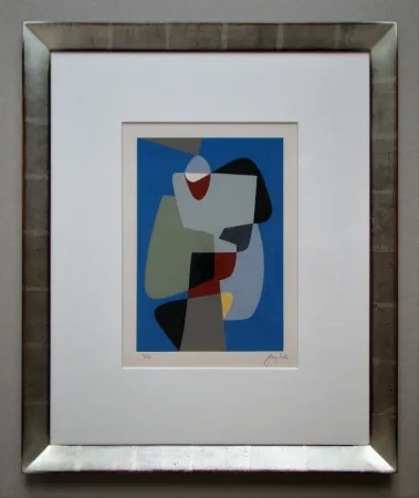 Screenprint Rets - Composition abstrait