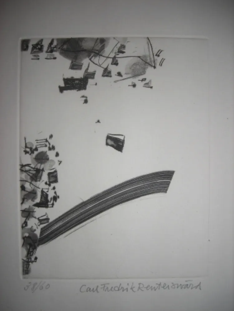 Etching And Aquatint Reuterswaerd - The international avant garde 2