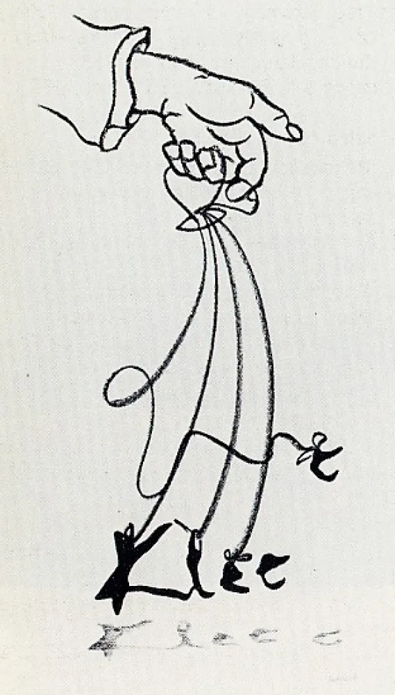 Lithograph Reuterswärd - Marionnettes