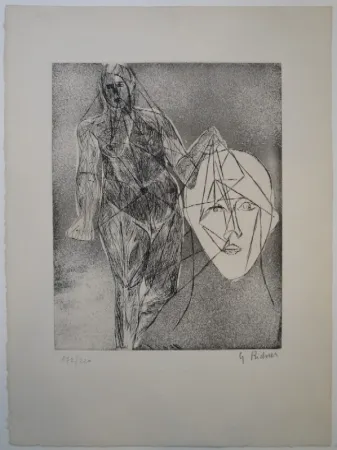 Etching And Aquatint Richier - Untitled