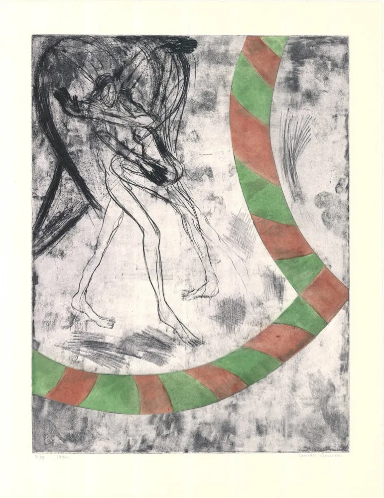 Etching And Aquatint Richman - Erotic Scene