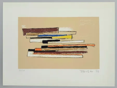 Screenprint Richter - Composizione