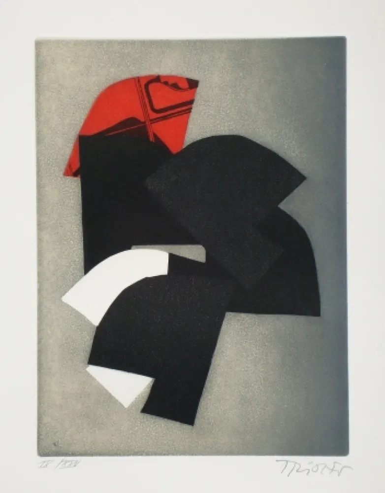 Etching And Aquatint Richter - Faits divers, faits éternels